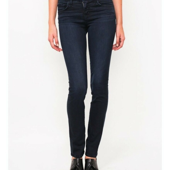 J Brand Mid-Rise Rail Straight Leg Skinny Jeans BN - Picture 4 of 6